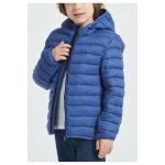 Doudoune - kebello - garon - bleu - 100% polyester - mi - saison