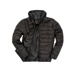 Doudoune lgre result homme - noir - xxl - impermable et coupe - vent - fermeture zippe