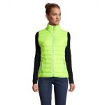 Doudoune light sans manche femme wave women - sols - vert fluo - vert