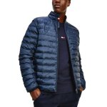 Doudoune - tommy hilfiger - th warm - 100% polyester recycl� - bleu - homme