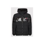 Doudoune à logo patché - tommy jeans - homme - noir - 100% polyamide recyclé - fermeture zip Doudoune à logo patché - tommy jeans - homme - noir - 100% polyamide recyclé - fermeture zip