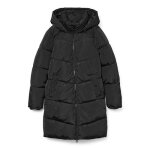 Doudoune col chemin mi longue halsey avec capuche femme vero moda