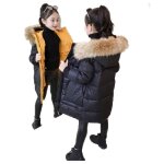 Doudoune de marque luxe version coréenne épaissie noir fille grande vêtements qw121 noir Doudoune de marque luxe version coréenne épaissie noir fille grande vêtements qw121 noir