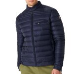 Doudoune homme jott david - marine - coupe ajuste - garnissage en plumes