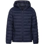 Doudoune matelasse  capuche teddy smith junior bleu