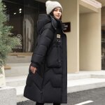 Doudoune matelasse hiver femme doudoune mi - longue slim femme