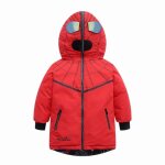 Doudoune mi - longue pour enfants doudoune de dessin anim pour garons nouveau style dautomne et dhiver ...