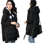 Doudoune mtowsuc dy femme Épaissir parka manteau à capuche mode hiver chaud automne hiver noir Doudoune mtowsuc dy femme Épaissir parka manteau à capuche mode hiver chaud automne hiver noir