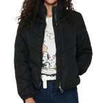 Doudoune femme noir - jacqueline de yong - short padded - fermeture clair - 100% polyester