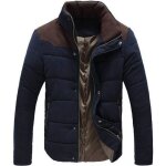 Doudoune parka homme veste blouson homme jack hiver bleu épaisse Doudoune parka homme veste blouson homme jack hiver bleu épaisse