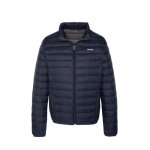 Doudoune poids plume homme - schott - ref 58528 - bleu - nylon recyclé - duvet et plumes de canard Doudoune poids plume homme - schott - ref 58528 - bleu - nylon recyclé - duvet et plumes de canard