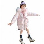 Doudoune polaire enfant - ecelen - veste polaire hiver 3 - 12 ans - rose - fille