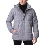 Doudoune - quiksilver - homme kkmjk083 - gris - capuche amovible - m�lange coton / polyester