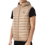 Doudoune sans manche beige homme jott pat