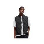 Doudoune sans manche - boss - homme - line h - noir - polyester