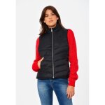 Doudoune sans manches femme kaporal arma - noir - kaporal - polyester - fermeture zippe