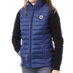 Doudoune sans manches bleu femme jott seda