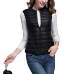 Doudoune sans manches femme ultra lgre doudoune hiver rembourr avec fermeture clair doudoune - voyages ...