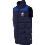 Doudoune sans manche - fff - enfant gar�on - bleu - polyester - licence officielle