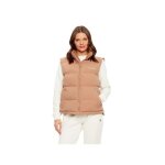 Doudoune sans manche guess femme gj regular beige synthtique