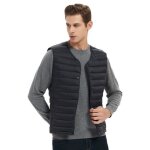 Doudoune sans manches homme - ecelen - doudoune légère et ample col v - bleu marine - nylon - polyester ... Doudoune sans manches homme - ecelen - doudoune légère et ample col v - bleu marine - nylon - polyester ...