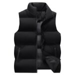 Doudoune sans manches homme - ecelen - veste chaude dhiver - polyester - grande taille Doudoune sans manches homme - ecelen - veste chaude dhiver - polyester - grande taille