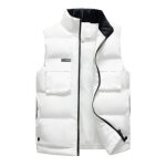 Doudoune sans manche homme insfity - blanc - automne / hiver - casual - chaud Doudoune sans manche homme insfity - blanc - automne / hiver - casual - chaud