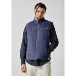 Doudoune sans manches homme kaporal milio - bleu - fermeture zippe - poches zippes