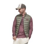 Veste doudoune - vondutch - homme - vert rouge - polyamide