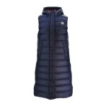 Doudoune sans manches jott lola - rf. fw23wdow18 - 104. couleur : marine. dtails. - coupe droite entirement ...