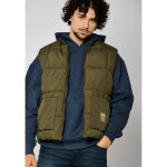 Doudoune sans manches kaki pour homme kaporal ringo