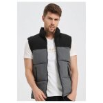 Doudoune sans manches - kebello - anthra - homme - matelass mi - saison - dperlant