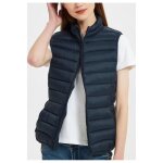 Doudoune sans manches - kebello - marine - imperm�able - coupe cintr�e - femme