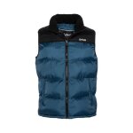 Doudoune sans manches schott ref 50339 steel blue