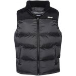 Doudoune sans manche schott - utahv - antracite - homme - gris - capuche - fermeture  zip - broderie ...