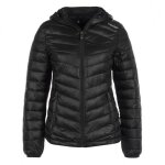 Doudoune de ski femme peak mountain anseone noir - imperm�able l�g�re et isolante