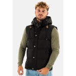Doudoune superdry everest hooded 12a - homme - noir - fermeture clair