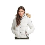 Doudoune - superdry - femme - winter classic - blanc - synthtique
