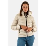 Doudoune superdry hooded fuji padded 8pv pelican beige - femme