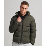 Doudoune superdry non hooded sports puffer kaki homme