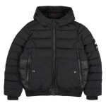 Doudoune - teddy smith - enfant garon - noire - fermeture zippe