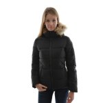 Doudoune - le temps des cerises - igloo2 - noir - femme - fermeture par zip