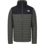 Doudoune - the north face - stretch - kaki - fermeture zip frontal central - poches zippes rversibles ...