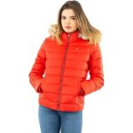 Doudoune - tommy jeans - dw0dw08588 xnl - femme - rouge - fermeture clair