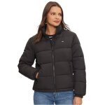 Doudoune - tommy jeans - femme - noir - 100% polyester recycl� - zip