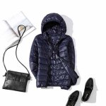 Doudoune ultralgre en duvet de canard blanc pour femme - ecelen - slim - coupe - vent - automne - hiver ...