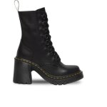Bottes pour femme dr. martens chesney noir - cuir - lacets