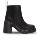 Bottes pour femme dr. martens spence noir - lacets - haute - cuir
