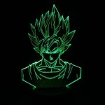 Dragon ball z led lampe - 7 couleurs