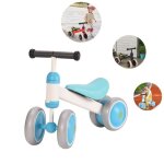 Draisienne  4 roues pour enfants 10 mois ? 3 ans - willonin - vlo dquilibre sans pdales - bleu